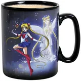 ABYstyle - Sailor Moon Sailor&Chibi Thermoeffekt Tasse