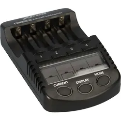 1x XCell Schnellladegerät/ LCD Anzeige/USB Anschluss/ Refresh Funktion/Testfunktion BC-X1000