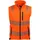 Prevent Warnweste, Gr. L orange/schwarz Gr. L