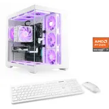 CSL Vitrum Advanced V24510 Desktop-PC AMD Ryzen 7 8700F 3,2 GHz 16 GB RAM 500 GB SSD Windows 11 Home