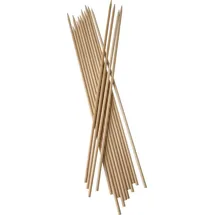 Papstar Schaschlikspieße 40 cm Holz pure
