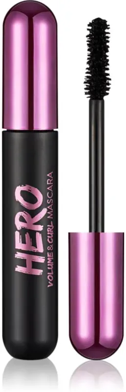 flormar Hero Volume & Curl Mascara Volumen-Mascara für geschwungene Wimpern Black 10 ml