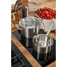 Zwilling TrueFlow Topf-Set 5-tlg. 4 x Kochtopf + Stielkasserolle