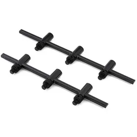 Fox International Rutenhalter Slim Adjustable Schwarz 220-250 mm