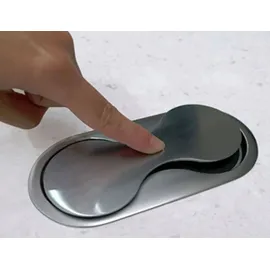 THEBO Einbausteckdose 2-fach Weiß
