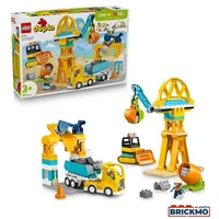 LEGO Duplo 10476 Baustelle mit Baufahrzeugen 3in1 Set 10476
