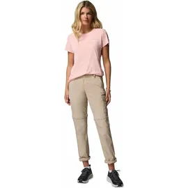 Columbia Zero Rules Light Crew T-Shirt Pink Sand M