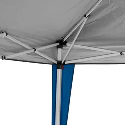 Uniprodo Faltpavillon mit Dach - 2,95 x 5,85 m - wasserdichte Plane