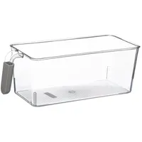 5five simply smart Kühlschrank-Aufbewahrungsbox, Transparent, - Kühlschrankablage groß