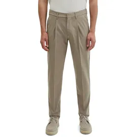 Marc O'Polo Tapered Fit Weite Hose 'MOROT JOGGER' - Marc O'Polo × DFB Travel Collection, Taupe, 36/32