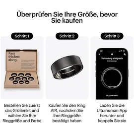 ultrahuman Ring Air Größe 11 / 66-67 mm Matte Grey