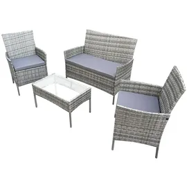 Svita Brooklyn Loungeset 4-tlg. grau