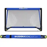 BazookaGoal Fußballtor Blau 120 cm