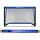 BazookaGoal Fußballtor Blau 120 cm