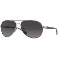 OAKLEY Feedback Polished chrome/prizm Grey gradient (Damen) (OO4079-4059)