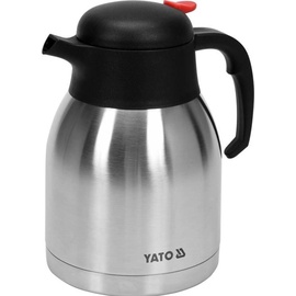 Yato YG-07013 Thermosflasche 1,5 l Schwarz, Edelstahl