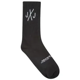 JACK & JONES Tennissocken Herren Schwarz Weiß One Size JACDIRECT TENNIS SOCK 20er Pack Weiß/Pack 3 One Size
