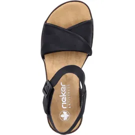 Rieker Keilsandaletten Damen Schwarz 37