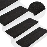 vidaXL Stufenmatte 65 x 24,5 cm Anthrazit