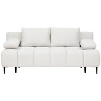 Mid.you Schlafsofa, Beige, Textil, 2-Sitzer, Füllung: Hohlfaser,Hohlfaser, 204x90x95 cm, Liegefunktion, Wohnzimmer, Sofas & Couches, Schlafsofas, Schlafsofas mit Bettkasten