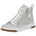 Sneaker High Weite E Grau/Silber 37