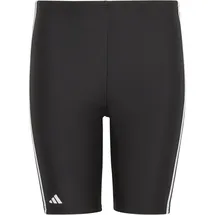 adidas Classic 3-Streifen Jammer-Badehose Black / White 164    
