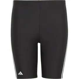 adidas Classic 3-Streifen Jammer-Badehose Black / White 164    