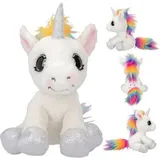 depesche ylvi and the minimoomis DEPESCHE 12029 Ylvi Plüsch Einhorn Naya 21 cm