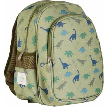 A Little Lovely Company Rucksack 16L Dinosaurier Hellgrün