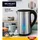 Michelino Edelstahl-Wasserkocher 1,8L - silber