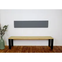 lycce XXL Wandkissen 150 x 30 cm Grau