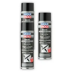 3x 500ml LIQUI MOLY 6100 Unterbodenschutz Wachs anthrazit/schwarz
