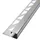 Dalsys Fliesenschiene Eckprofil Quadratprofil Edelstahl gebürstet 2,5 m x 8 mm
