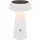 GLOBO Solarleuchte Kunststoff H 23 cm inkl. Touchdimmer weiß