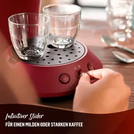 Philips Senseo Original Plus CSA210/90 rot