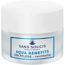 Sans Soucis Aqua Benefits Gesichtscreme 24h Pflege Creme 50 ml