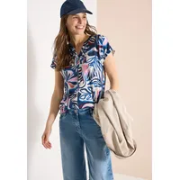 Cecil Print-Shirt Blau M