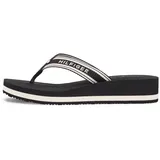 Tommy Hilfiger TH Flag Print Summer Sandal Black 39