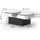 Vicco Couchtisch Boto Schwarz 95 x 40 Ausziehbar