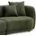 Livora Couch Polyester 2-Sitzer Grün