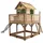 Axi Spielhaus Liam 377 x 255 cm Braun/Grün