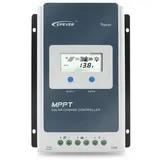 EPEVER® 20A MPPT Solarladeregler 12V/24V Automatische Identifizierung mit LCD-Display für Kommunikation Basisstationen und HaushaltsSysteme - Tracer 2210AN