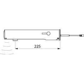 Delabie Elektronische Mischbatterie TEMPOMATIC MIX 4 220 mm