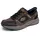 SKECHERS Oak Canyon Consistent Winner Slip-InTurnschuhe, Brown Leather/Textile/Synthetic/Black Trim, 48.5 EU