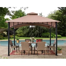 Sunjoy Lauro 3,4 x 3,4 m Braun