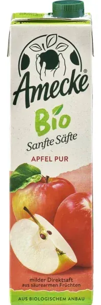 Amecke Apfel pur bio 1L