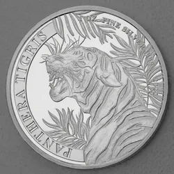Silbermünze 1oz Panthera Tigris 2022 diff. (Laos)