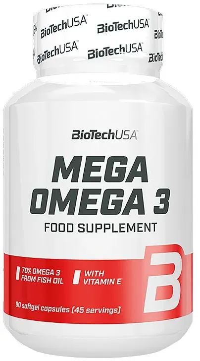 Preisvergleich Produktbild BioTechUSA Mega Omega 3 (90 Kapseln)