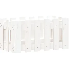 furnicato Pflanzkübel 60 x 30 x 30 cm Weiß