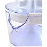 TM Electron TMPEX002 - Elektrische Zitruspresse mit Fruchtfleischregler de und einfacher Reinigung, 30 W, Farbe white - Weiß